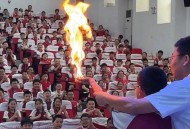 用火焰掌奖励学生,火焰掌实验怎么做