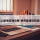 世上最难游戏攻略-世界最难玩的游戏