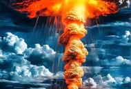 轰-6甲投第一枚氢弹,太阳和氢弹都是热核反应，氢弹却能瞬间只剩下一片焦土，这是为什么？