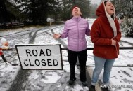 美国遭冬季风暴席卷,美国遭冬季风暴席卷