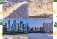 钱塘江现震撼月亮潮,为什么8月月亮引力最大钱塘江大潮最大？