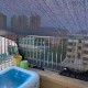 3小孩爬楼顶遮阳网,楼顶种菜怎么搭遮阳网？