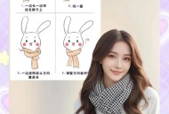 花26年给沙漠织围脖,沙漠围巾的系法？