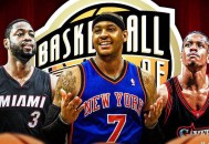 NBA中国赛世纪同框,NBA球星卡梅隆安东尼和张艺兴同框，巴黎时装周这么有吸引力吗？