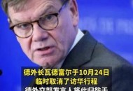 德外长推迟访华行程,怎样看待德国外长称，德驻委内瑞拉大使因保护瓜伊多而被要求离境？