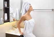 为选手裹毛巾引争议,裹毛巾方法？