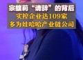 宗馥莉出席宏胜会议,宗馥莉宏胜集团是收购的吗？