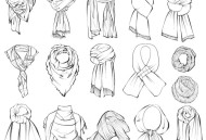 花26年给沙漠织围脖,沙漠里围巾的围法