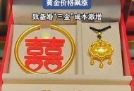 金饰克价破1100元,金饰品克价