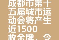 十五运会没有奖牌榜,第十五届运动会在哪个城市