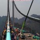 世界第一高桥火了,世界第一高桥维修怎么上去？