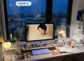 靠窗工位收费,身后是窗电脑显示器反光怎么解决？