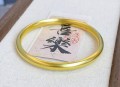 40克金饰省1万多元,40克黄金做素圈手镯还是泥鳅背？