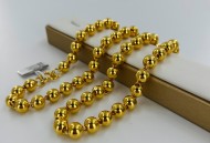 足金项链变金包银,项链金包银会掉色吗?