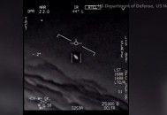 美国疑现黑色UFO,美国ufo报道