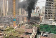 上海展览中心起火,上海5楼着火为什么6楼也着火了？