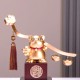 招财猫进店接到客人,招财猫花的寓意是什么？