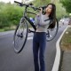骑万元公路车送外卖,28岁女子骑万元公路车送外卖