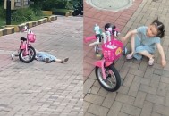 骑车被罚20躺地撒泼,骑车被处罚要紧吗