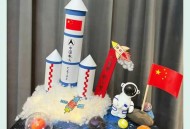 阿姨徒手编神舟飞船,手工神舟飞船