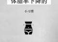 让体脂下降的小方法,降低体脂率的方法？