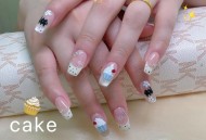 网购蛋糕现整片美甲,网购 蛋糕