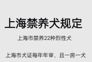 史上最严养犬新规,史上最严养犬新规来了