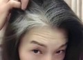 34岁妈妈满头白发,34岁染什么颜色看不出白头发？