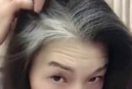 34岁妈妈满头白发,34岁染什么颜色看不出白头发？