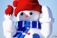 哈尔滨雪人更圆润了,哈尔滨2020个雪人