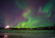 漠河北极村再现极光,漠河北极村极光多少年出现一次？