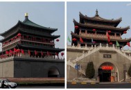 西安户县钟楼被撞,西安户县钟楼被撞事件