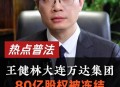 王健林及万达被起诉,万达集团被强制执行10亿元，前首富王健林还好吗？