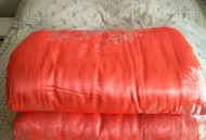 原来厚被子可以助眠,太阳花杏色的被子，可以助眠吗？