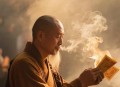 僧人顶38度高温种地,僧人山顶修行图片