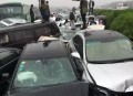 上海高速现多车事故,上海高速发生车祸