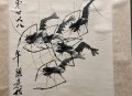 齐白石虾图350起拍,齐白石画的虾一英尺多少钱？