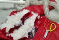 日拆70件羽绒服翻新,羽绒服翻新好做吗？