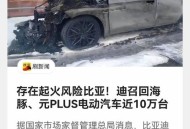 比亚迪召回部分汽车,比亚迪召回部分汽车是真的吗