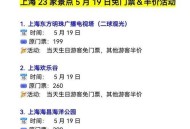 上海63家景点票半价,上海节假日景点都半价吗？