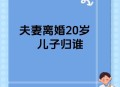 结婚22年2儿子非亲生,结婚二十年发现儿子非亲生