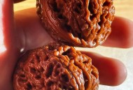 盘4年的核桃是塑料,假核桃盘的红吗？