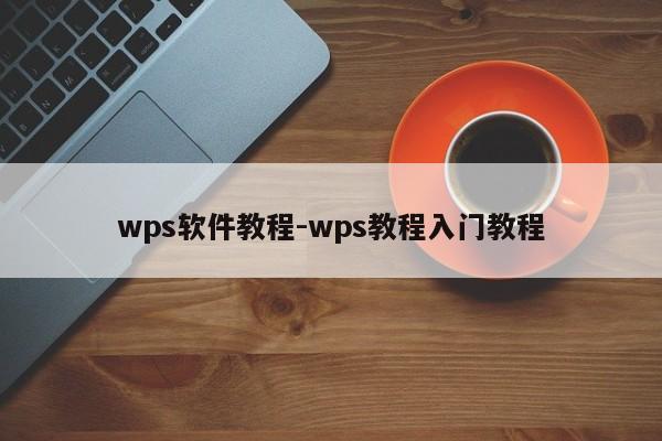 wps软件教程-wps教程入门教程
