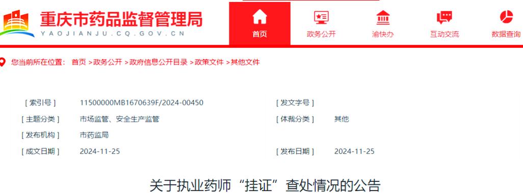 药店药师挂证遭核查,遏制执业药师挂证行为,对零售药店有何影响?