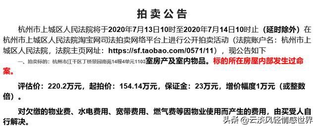 凶宅竞拍14轮后成交,不久前杭州拍卖一套凶宅竞拍激烈,来女士被杀房子拍卖情况会怎样? 凶宅竞拍14轮后成交,不久前杭州拍卖一套凶宅竞拍激烈,来女士被杀房子拍卖情况会怎样?
