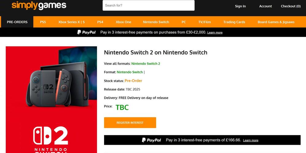 任天堂Switch2发售,新款switch2什么时候发售?