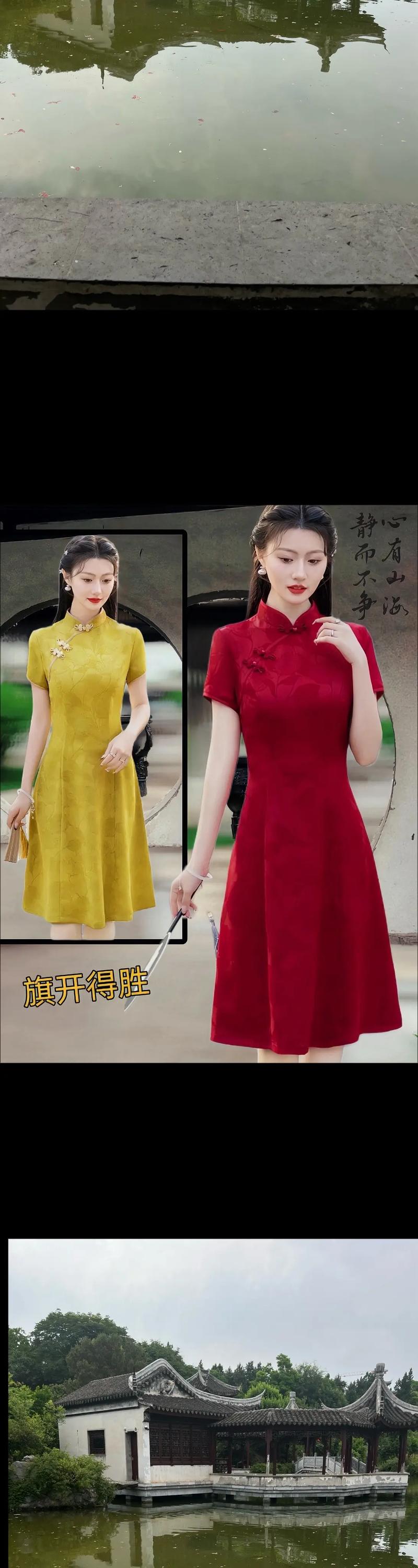 1岁小朋友穿旗袍送考,为什么送考要穿旗袍?