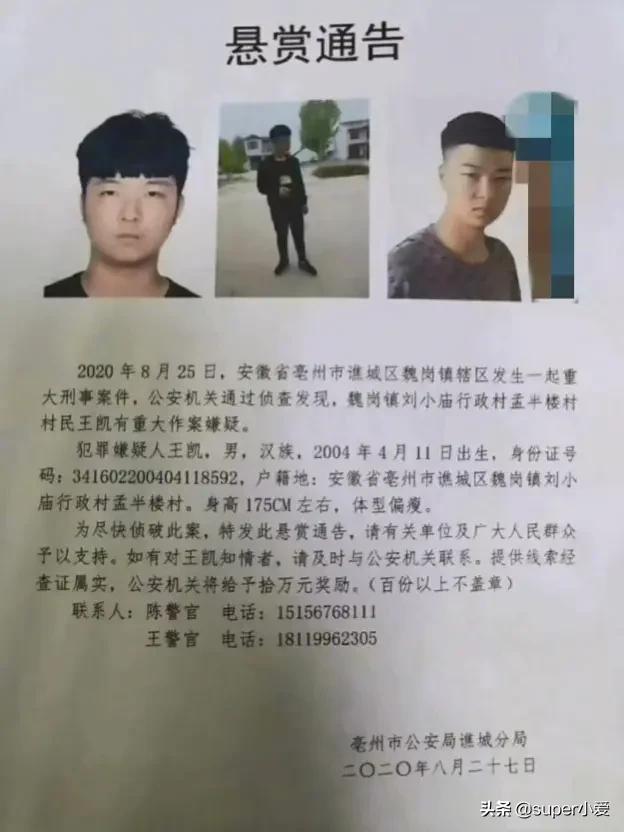 悬赏10万寻失联男子,安徽16岁少年涉重大刑事案件在逃,警方为什么悬赏10万缉凶? 悬赏10万寻失联男子,安徽16岁少年涉重大刑事案件在逃,警方为什么悬赏10万缉凶?