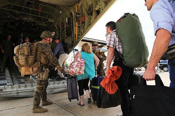 美国宣布撤侨,如果世界上有国家这个时候宣布从美国撤侨,会怎样?