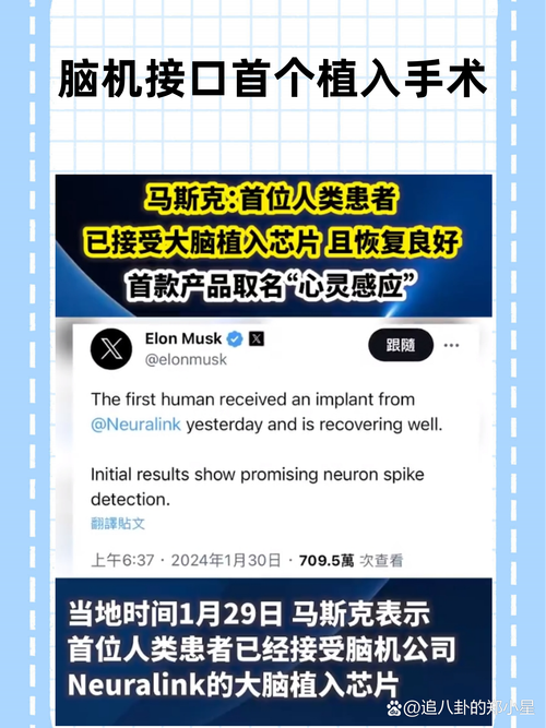 马斯克脑机接口进展,马斯克脑机接口成功了吗?